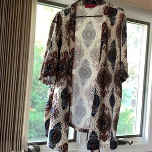 Boohoo printed Kimono